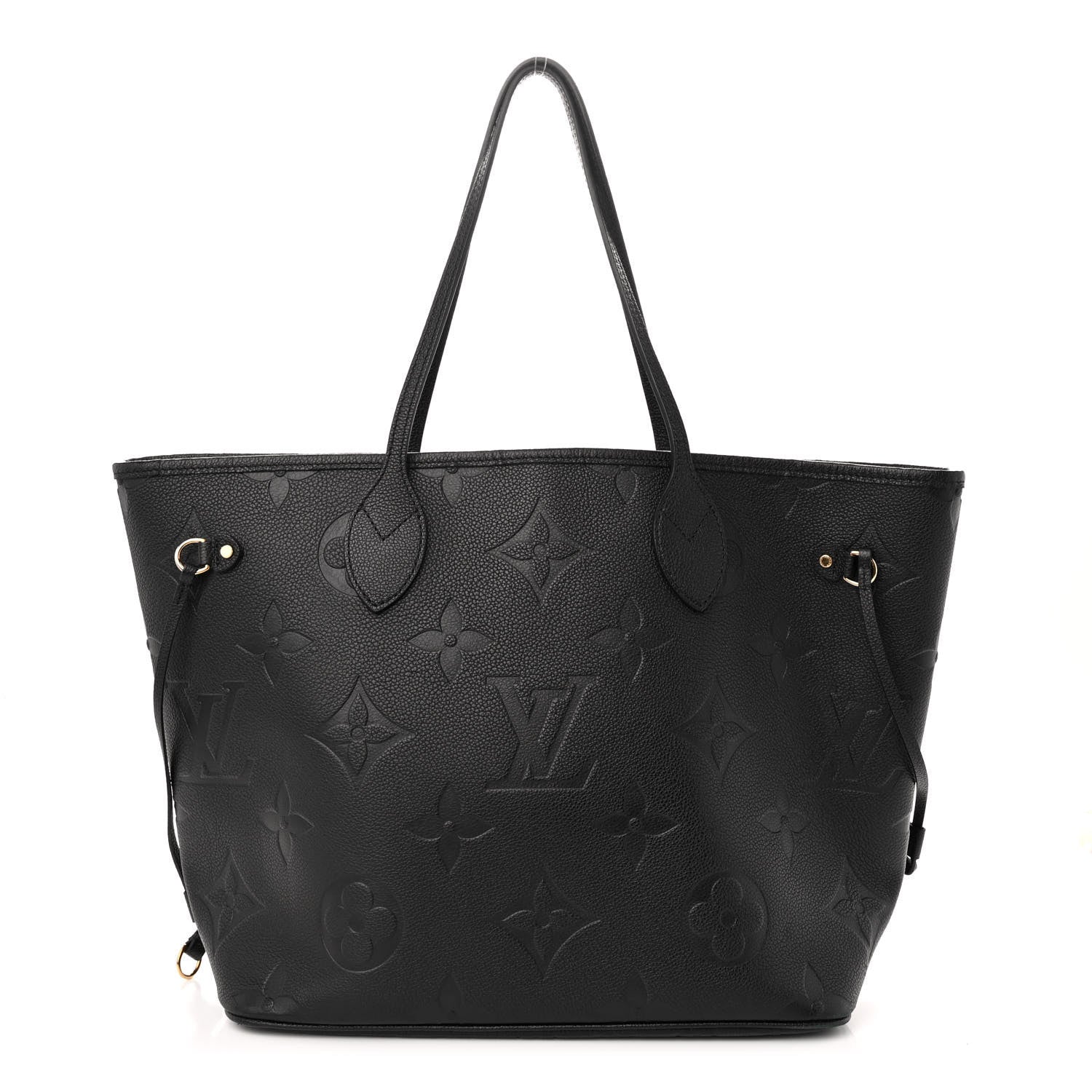 Louis Vuitton Empreinte Monogram Giant Neverfull MM Black 3 of 11