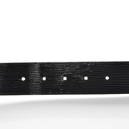 Louis Vuitton Epi Electric 40mm LV Initiales Belt 90 36 Black 5 of 11