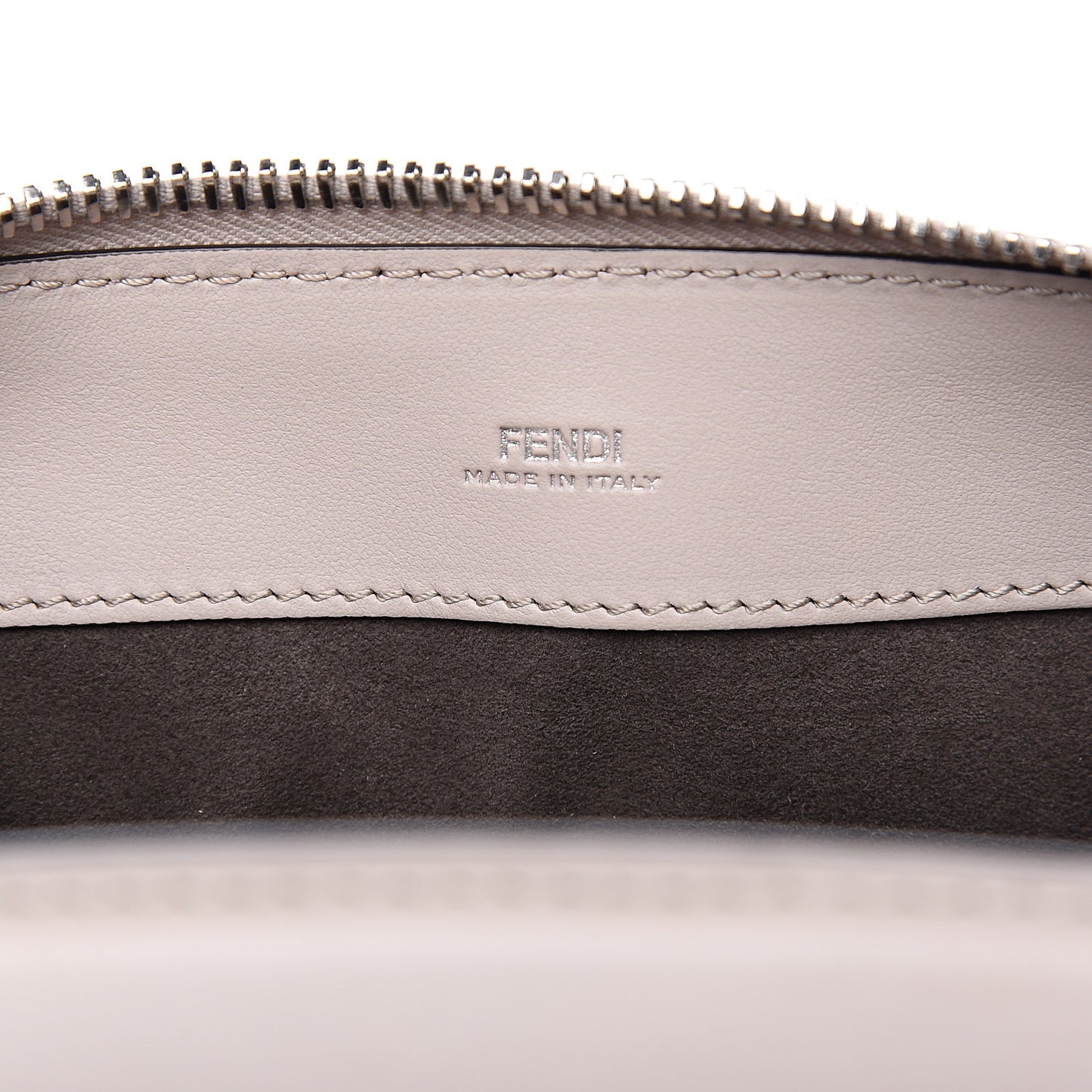 Vitello Baltico Dolce Shiny Nappa Lace Up DotCom Satchel Grigio Polvere
