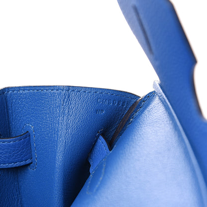 Hermes Togo Birkin 35 Bleu Zellige 6 of 9