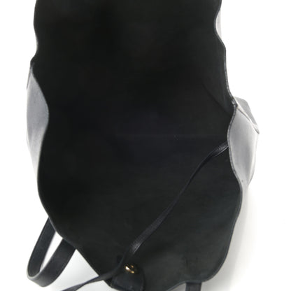 Saint Laurent Calfskin Large Shopping Tote Black 6 of 19