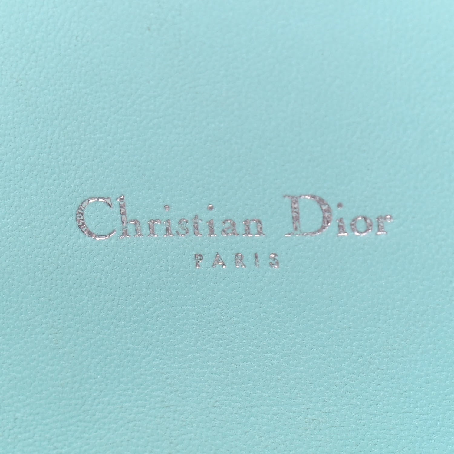 Christian Dior Lambskin Cannage Miss Dior Promenade Pouch Turquoise 9 of 12