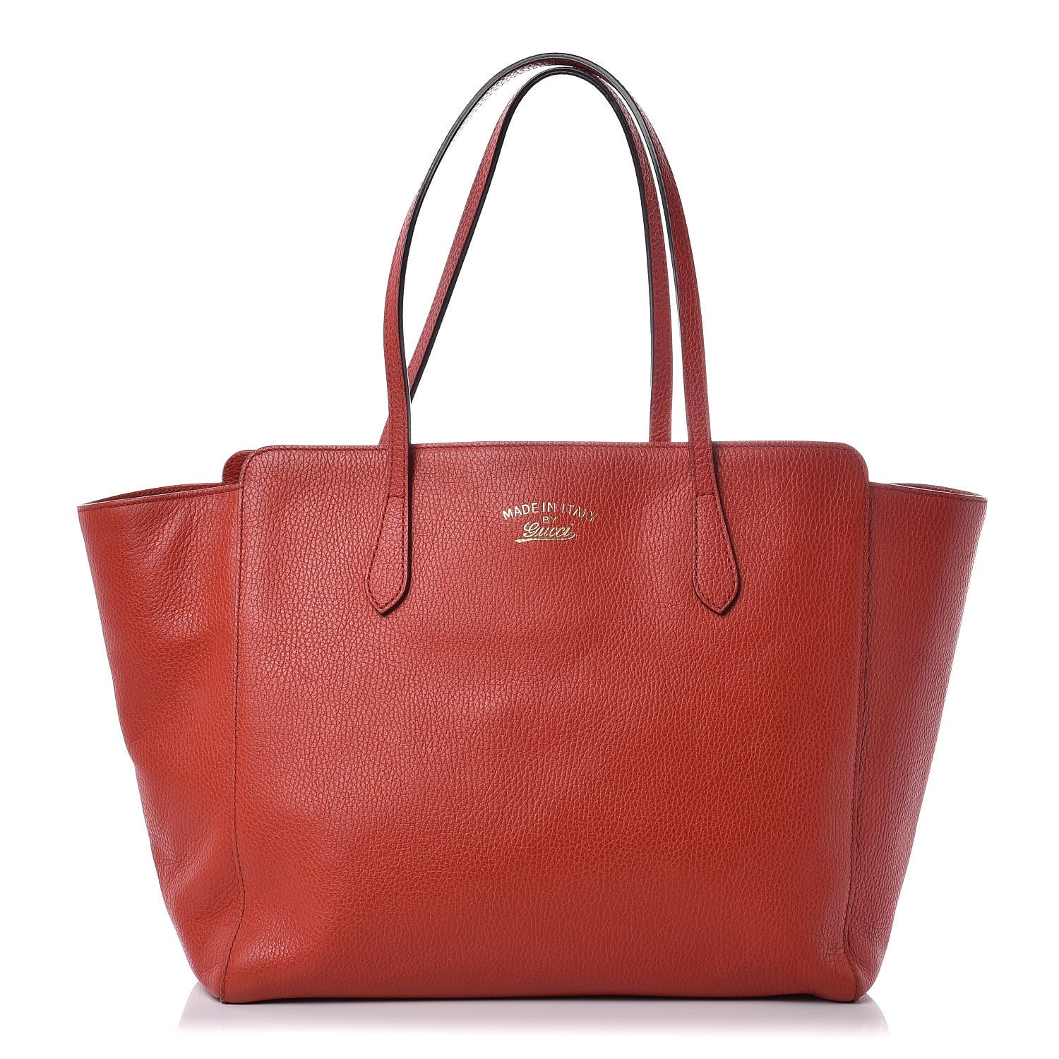 Gucci Dollar Calfskin Medium Swing Tote Oxidation 1 of 10