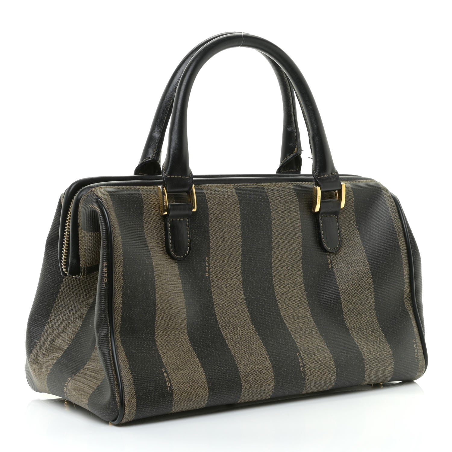 Fendi Pequin Spalmati Boston Tobacco 2 of 10