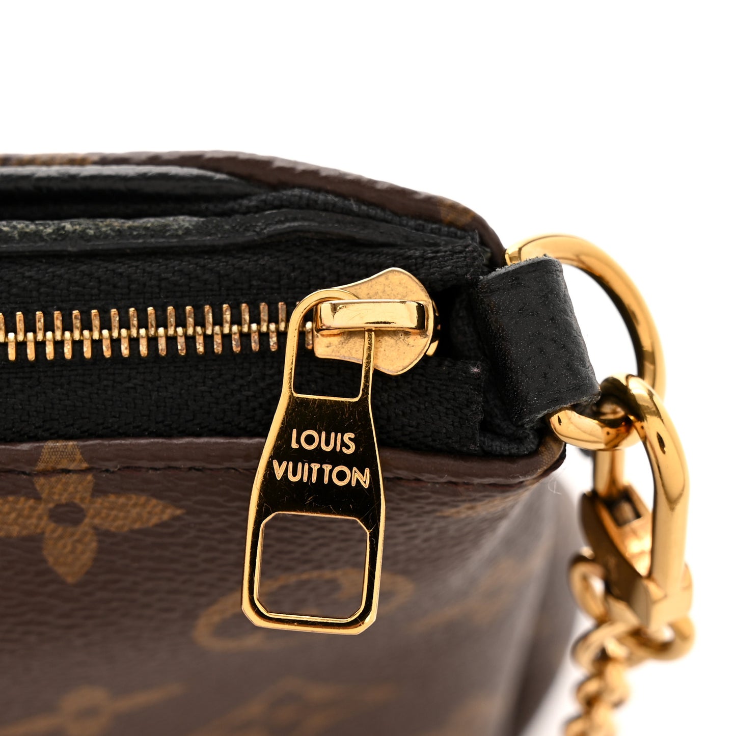 Monogram Pallas Clutch Black