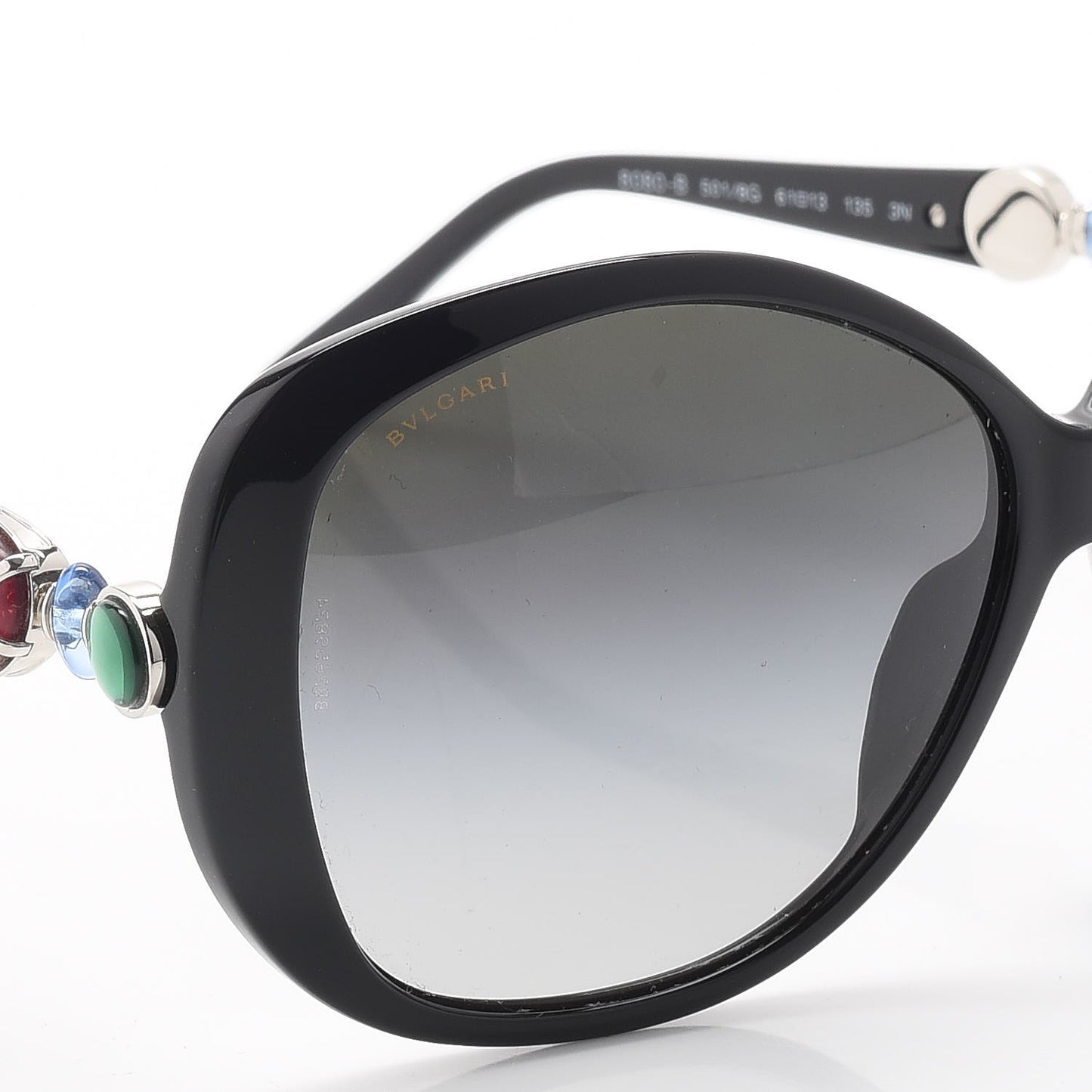 BVLGARI Gem Sunglasses 8080-B Black Multi
