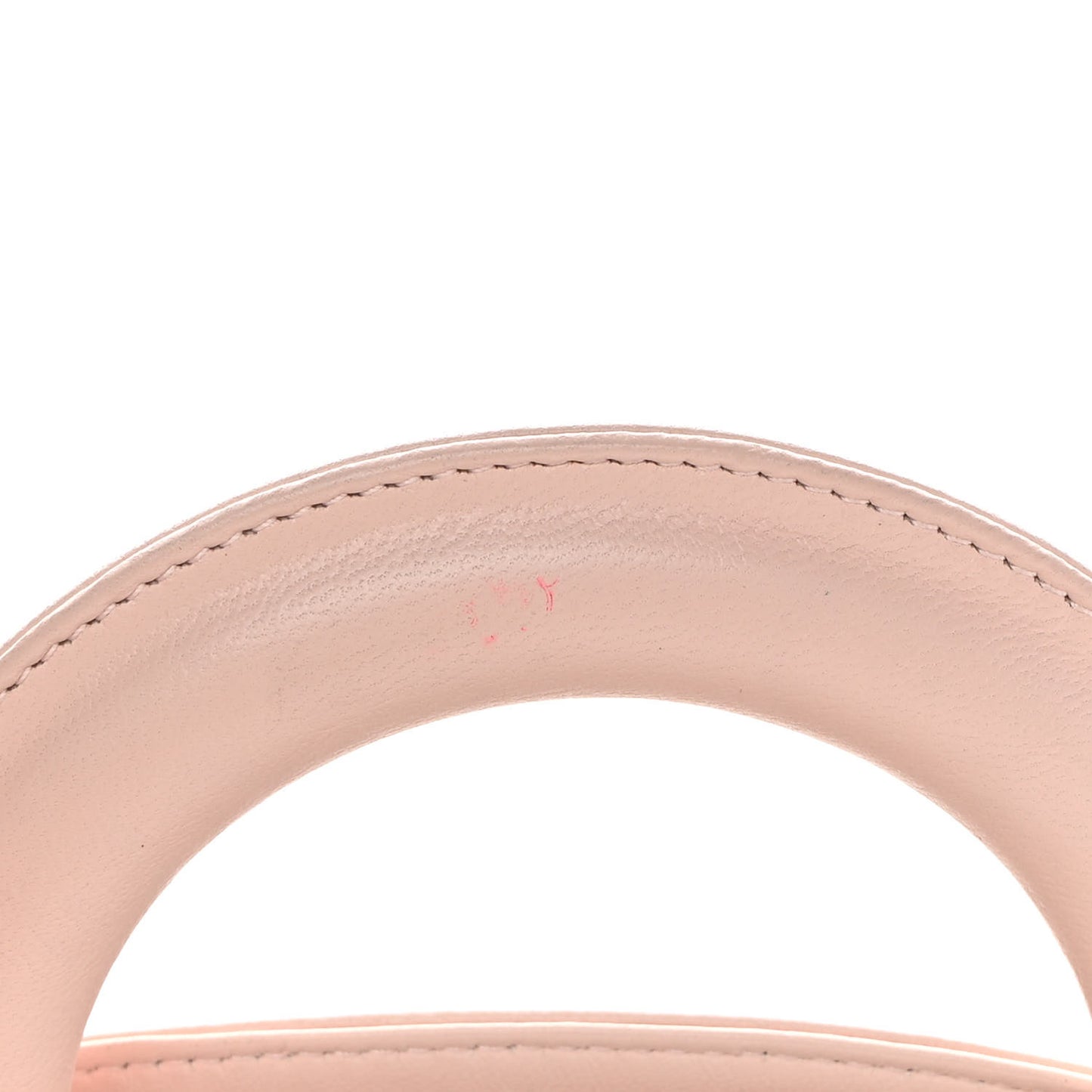Lambskin Cannage Small Lucky Badges My Lady Dior Pink