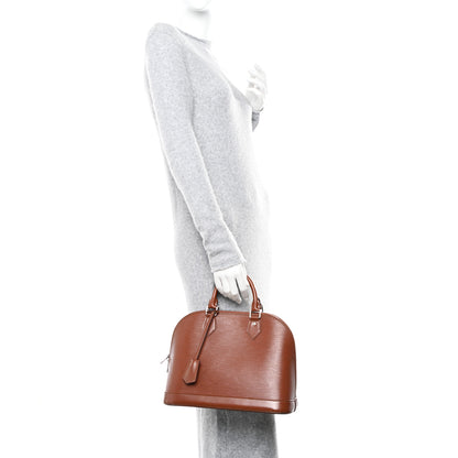 Louis Vuitton Epi Alma PM Cacao 2 of 19