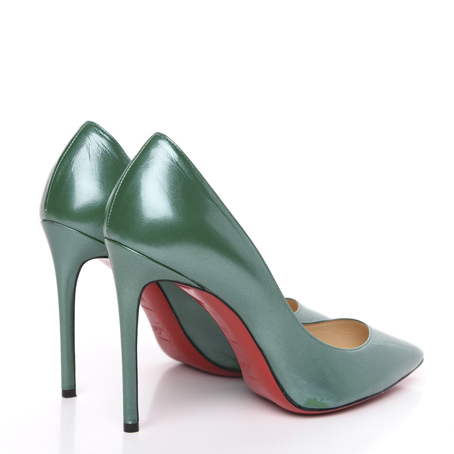 Kid Pigalle Follies 100 Pumps 38 Green Paint
