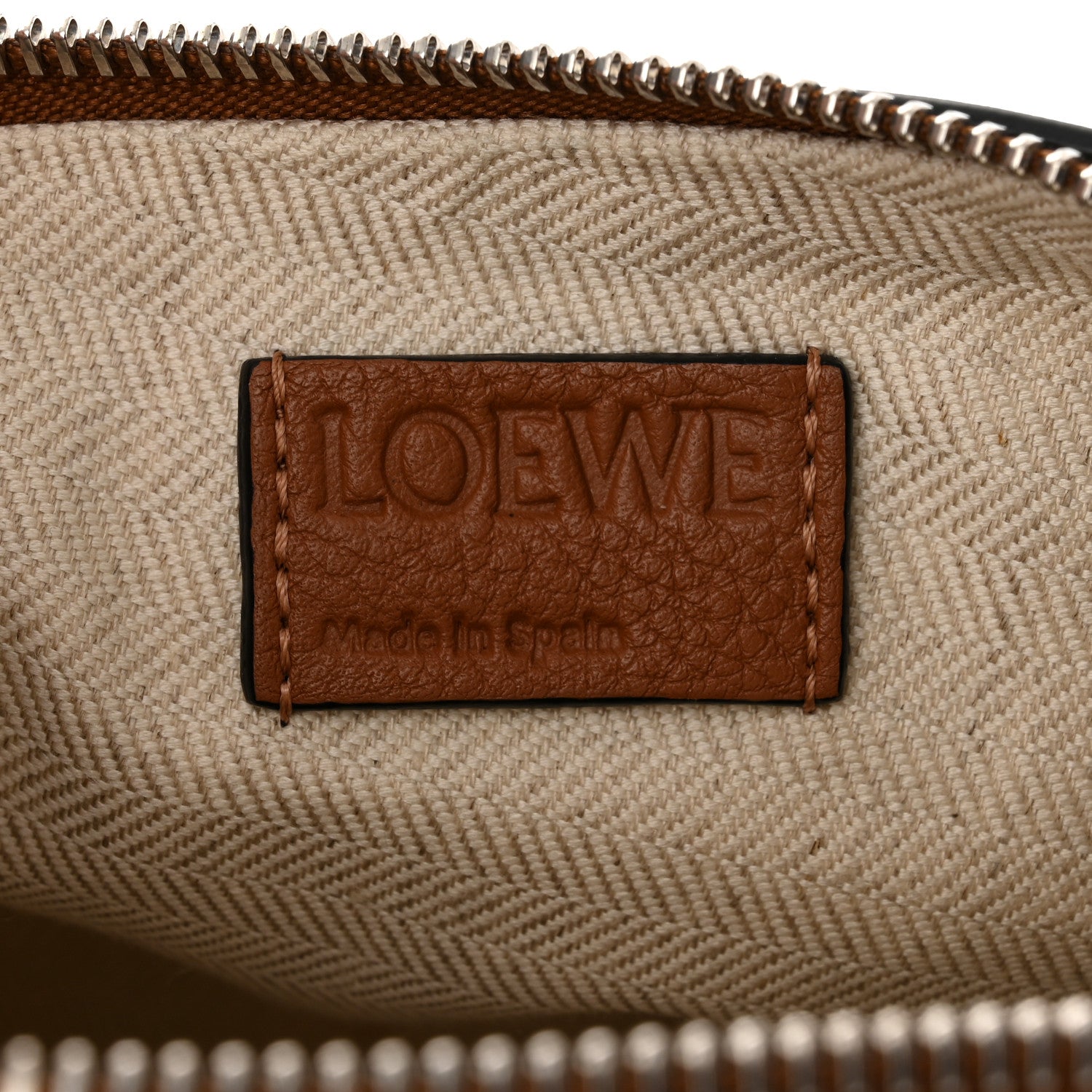 Loewe Soft Grained Calfskin Anton Sling Tan 7 of 11