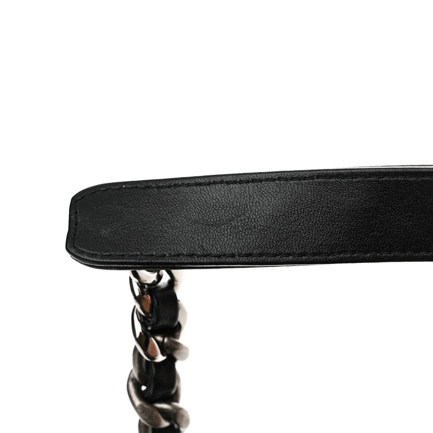 Chanel Lambskin Quilted Large Chanel 19 Flap Black 12 of 13