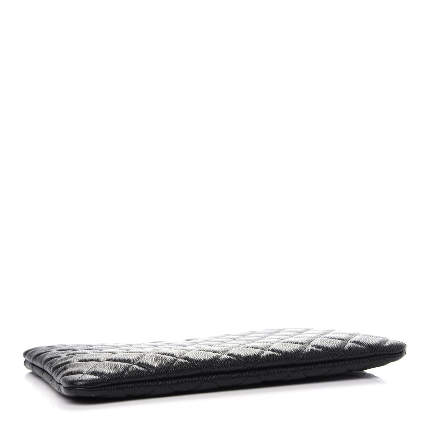 Caviar Quilted Medium Cosmetic Case Black