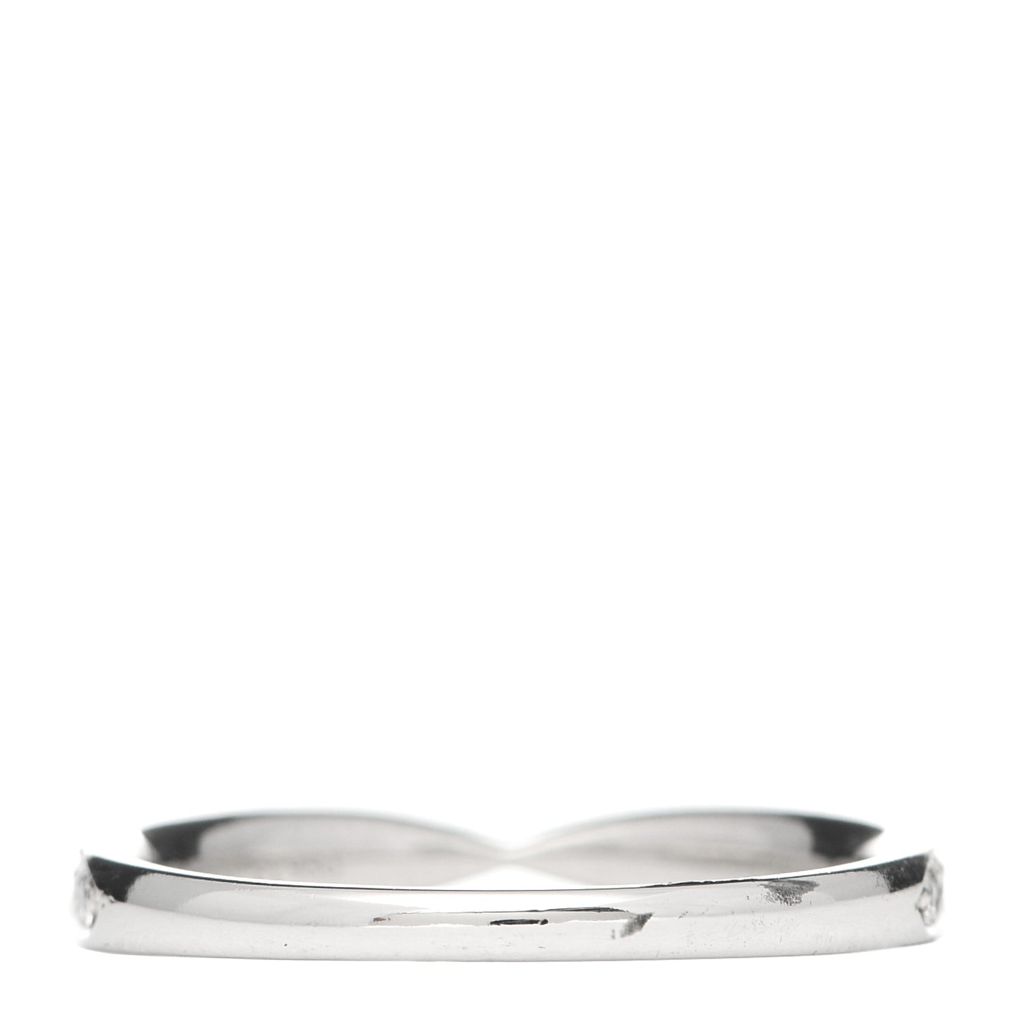 Platinum Diamond Harmony Bead-Set Band Ring 49 4.75