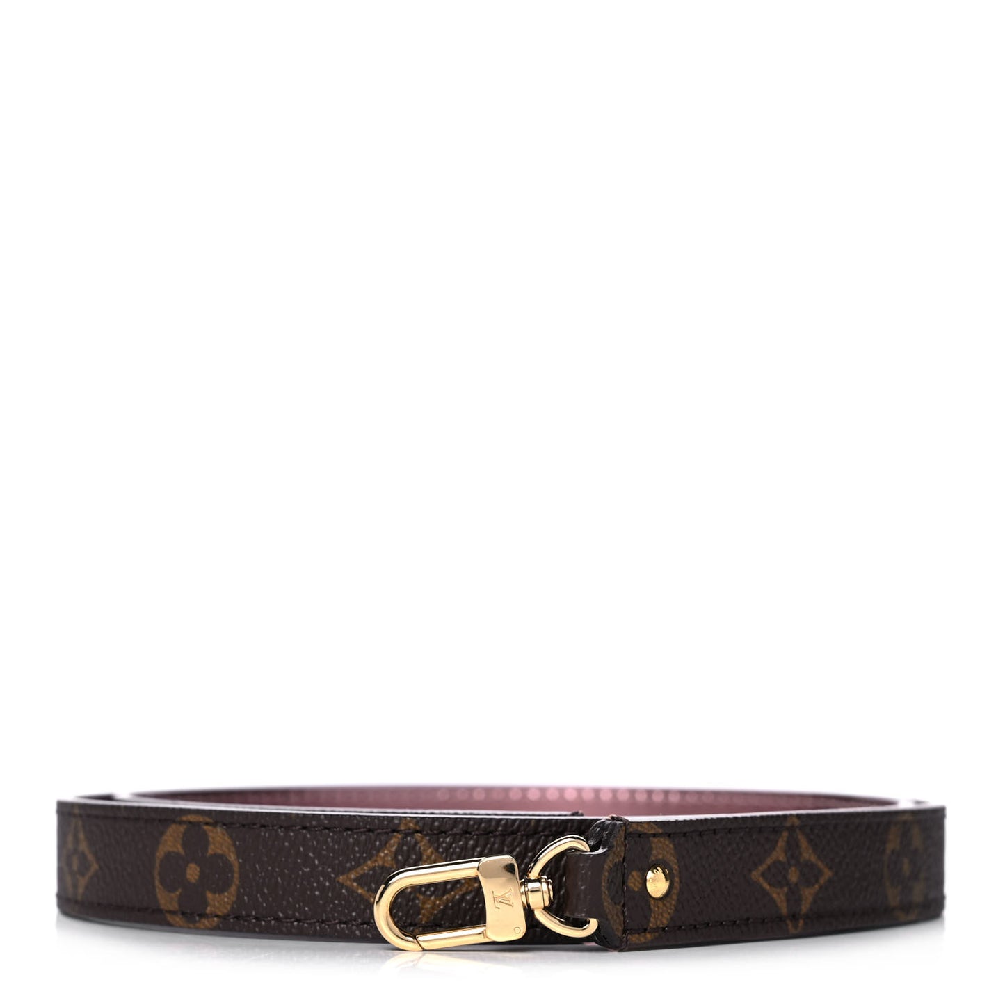 Patent Monogram Alma BB Strap Rose Ballerine