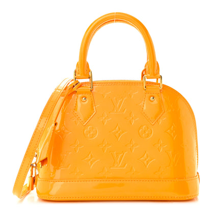 Louis Vuitton Vernis Alma BB Jaune Passion 1 of 15