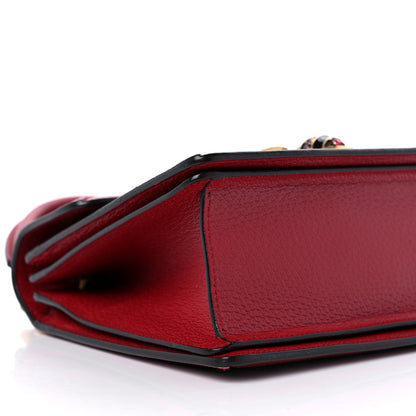 Gucci GG Supreme Monogram Small Queen Margaret Top Handle Bag Red 8 of 9