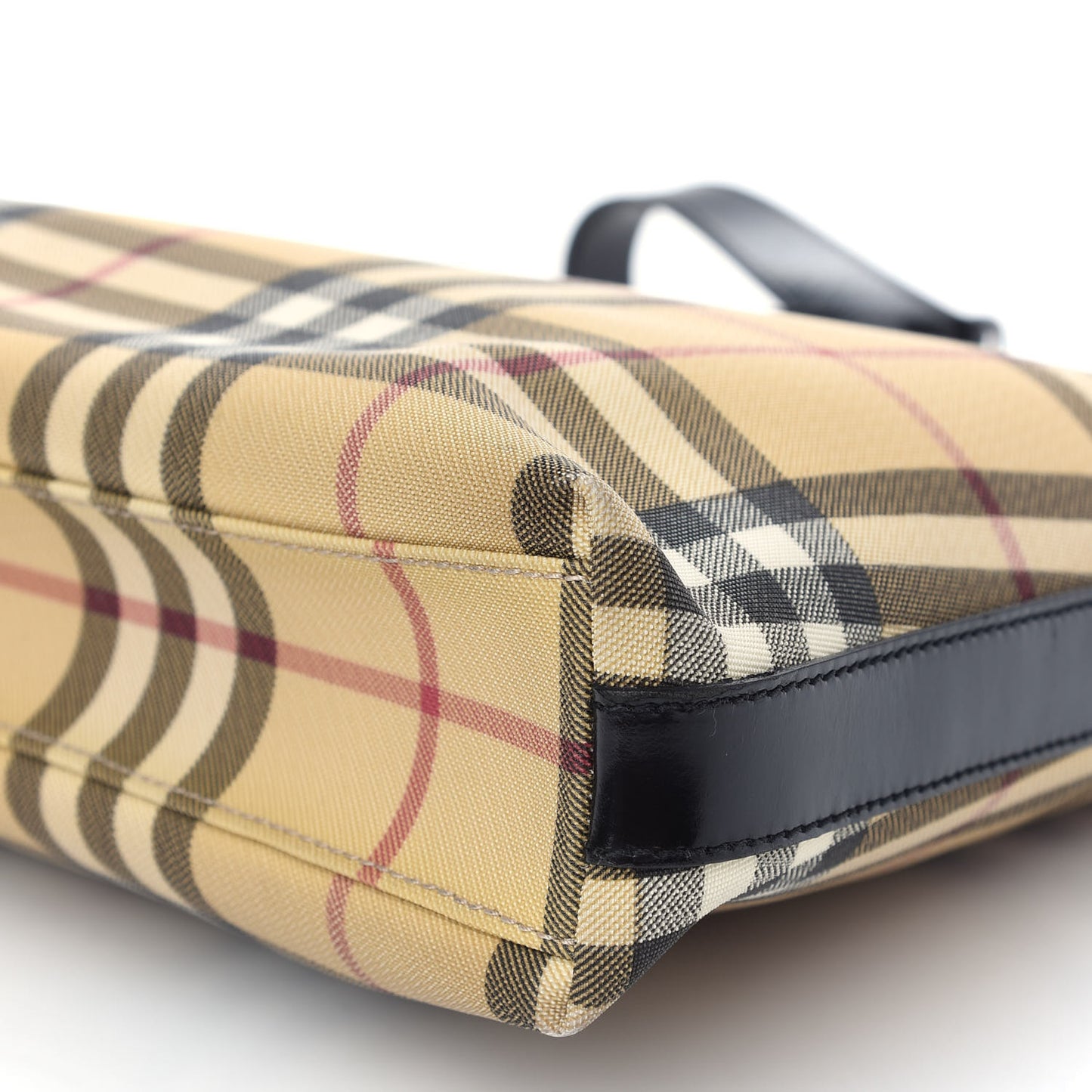 Vintage Check Shoulder Bag Black