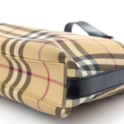 Burberry Vintage Check Shoulder Bag Black 8 of 8