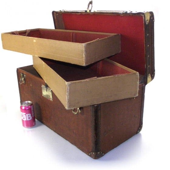 Louis Vuitton Antique Shoe Trunk - Canvas Cover 11 of 12