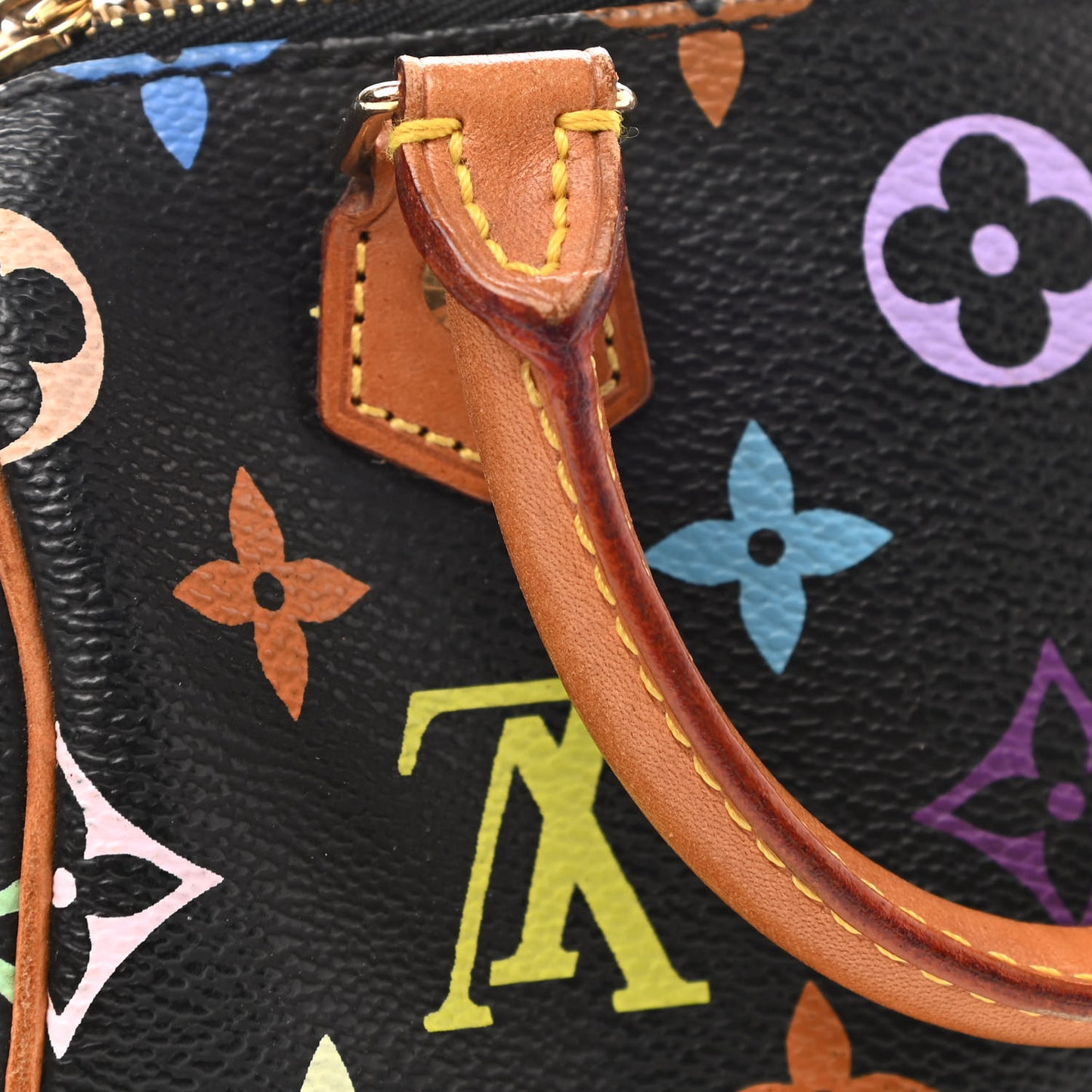 Monogram Multicolor Mini Sac HL Speedy Black