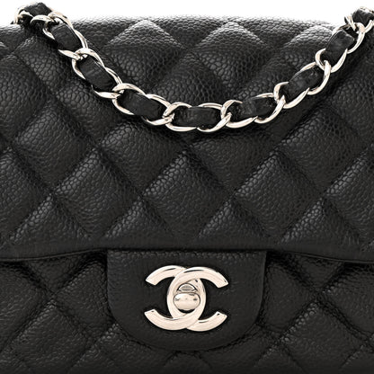 Chanel Caviar Quilted Mini Square Flap Black 8 of 10