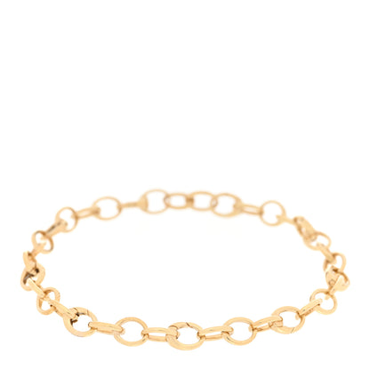 Tiffany 18K Yellow Gold Clasping Link Bracelet 1 of 3