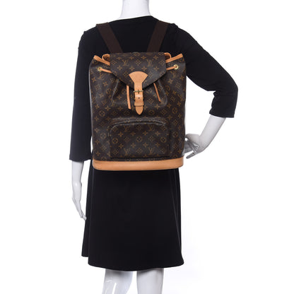 Louis Vuitton Monogram Montsouris GM Backpack 2 of 11