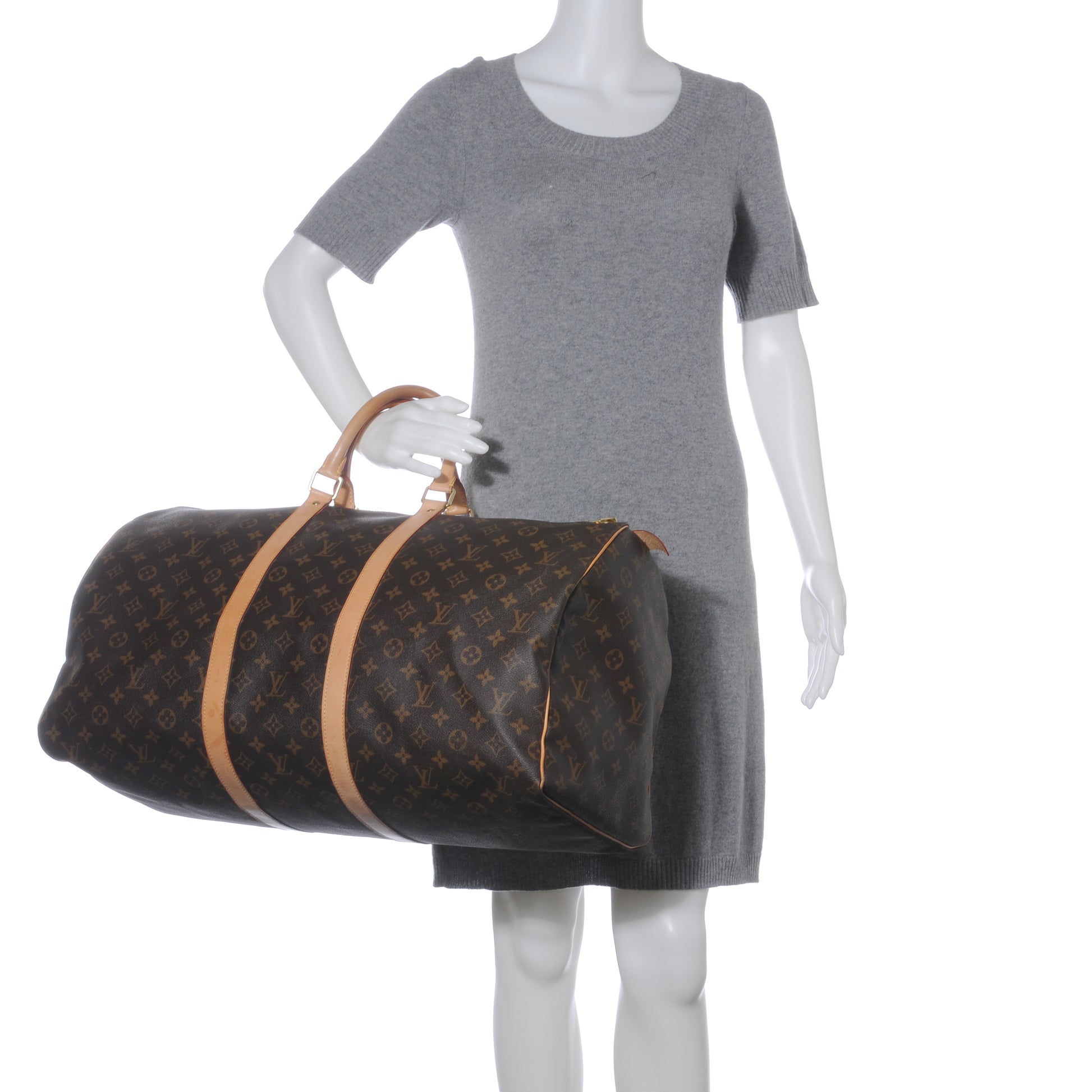 Louis Vuitton Monogram Keepall 55 2 of 8
