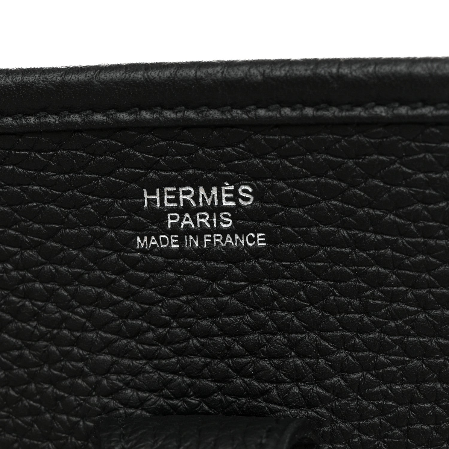 Hermes Taurillon Clemence Evelyne III PM Black 6 of 11
