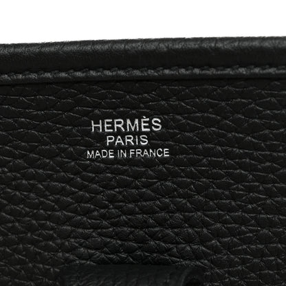 Hermes Taurillon Clemence Evelyne III PM Black 6 of 11