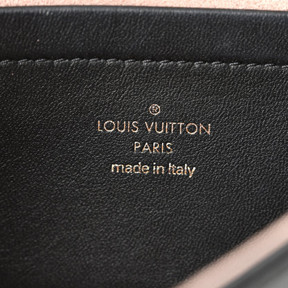 Louis Vuitton Lambskin Embossed Monogram Pochette Coussin Black 6 of 10