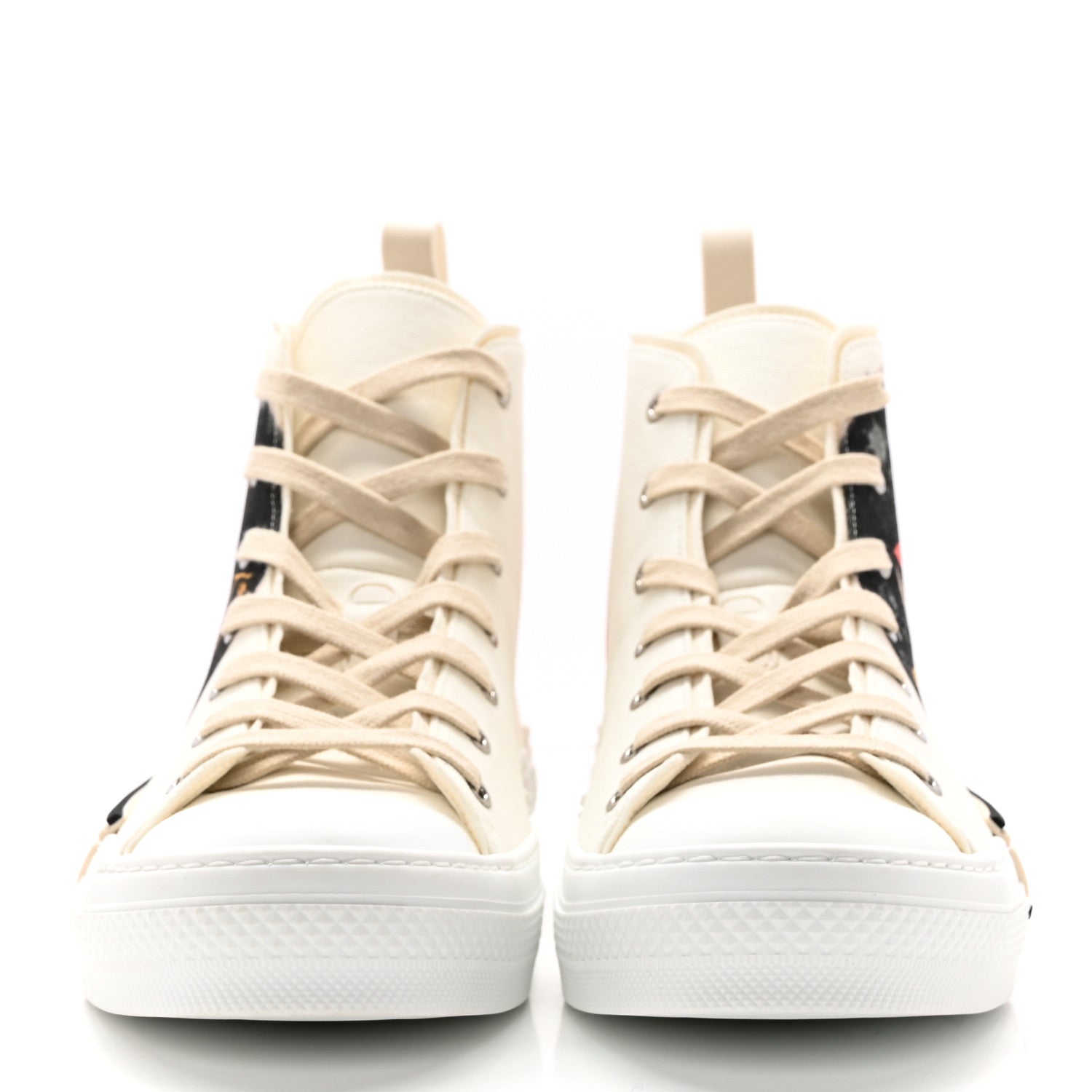 Christian Dior Canvas Mens B23 High Top Sneakers 44 Multicolor 2 of 10