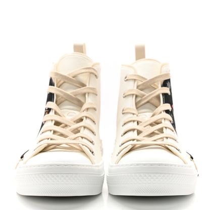 Christian Dior Canvas Mens B23 High Top Sneakers 44 Multicolor 2 of 10