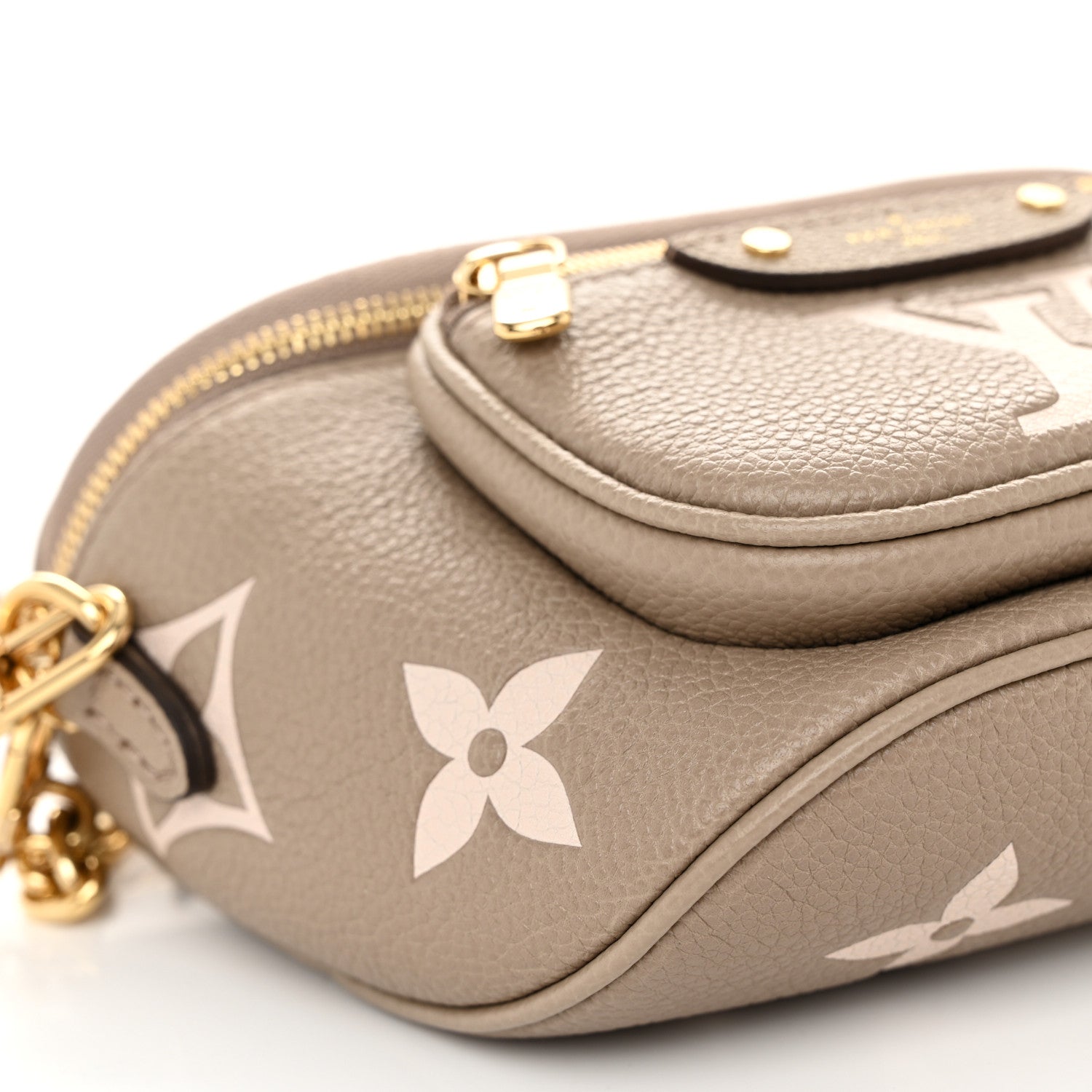 Louis Vuitton Empreinte Mini Bumbag Tourterelle Cream 8 of 9