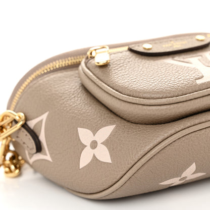 Louis Vuitton Empreinte Mini Bumbag Tourterelle Cream 8 of 9