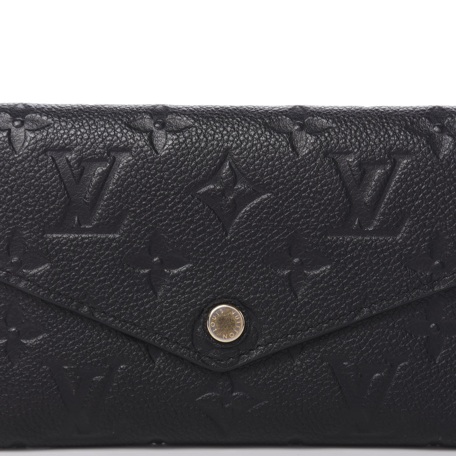 Louis Vuitton Empreinte Compact Curieuse Wallet Black 7 of 8