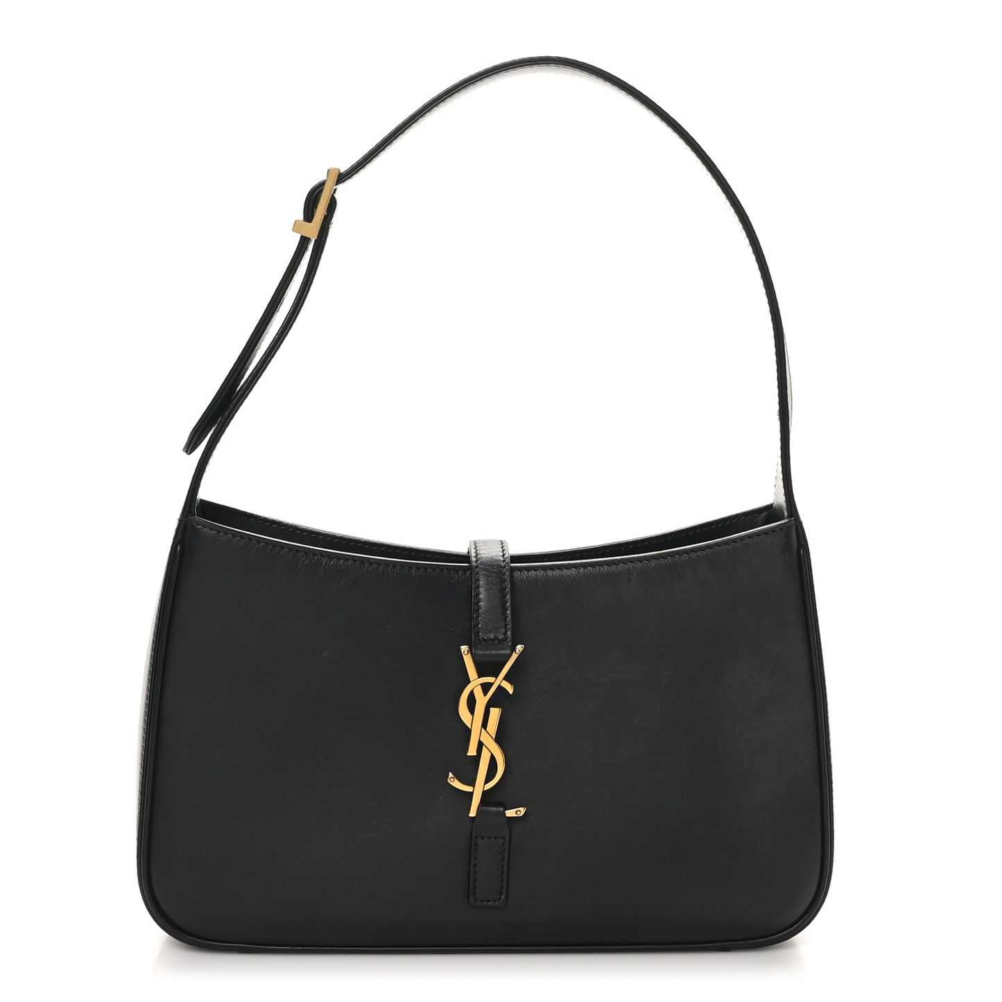 Smooth Calfskin Le 5 A 7 Hobo Black