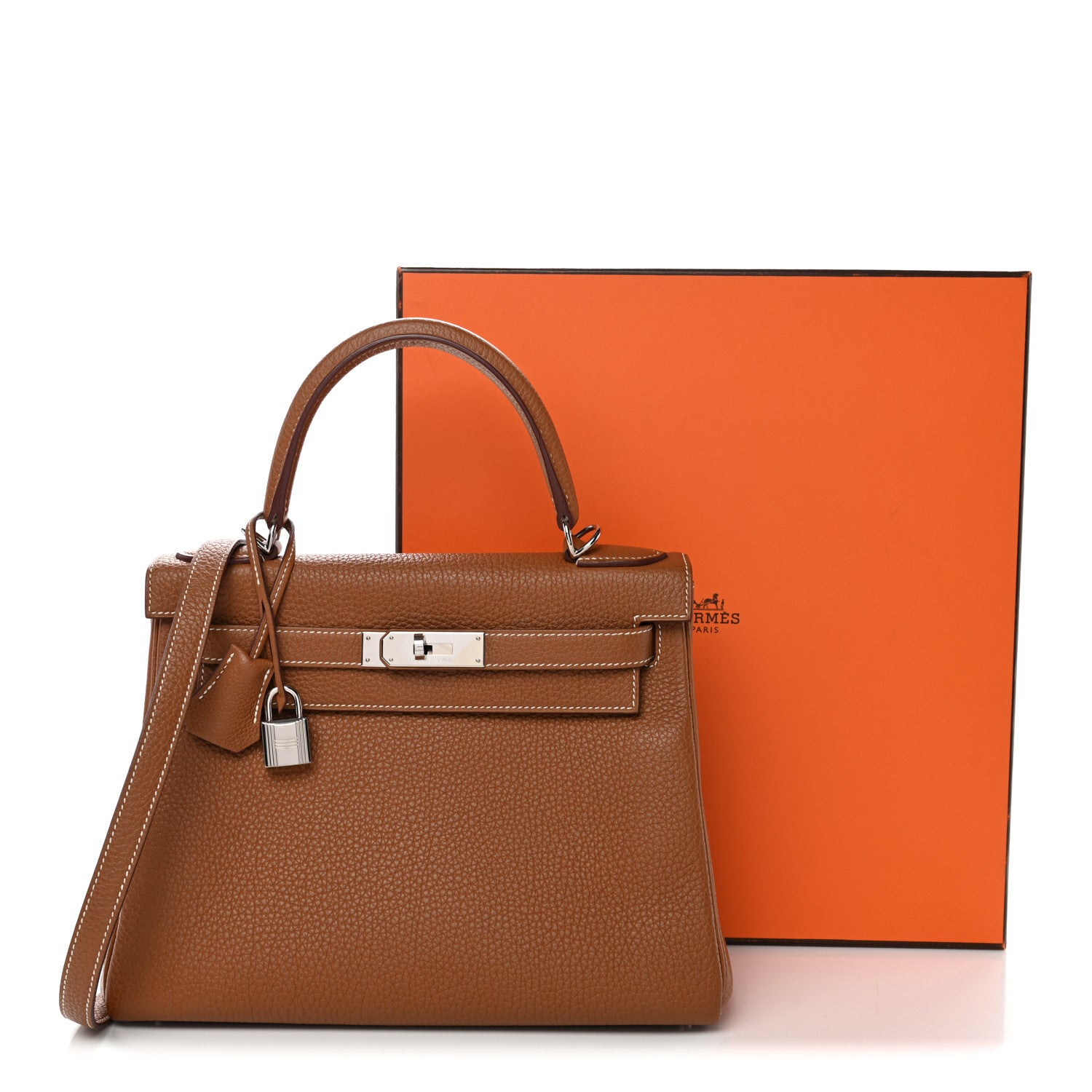 Hermes Togo Kelly Retourne 28 Gold 16 of 16