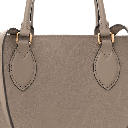 Louis Vuitton Empreinte Monogram Giant Onthego MM Tourterelle 7 of 10