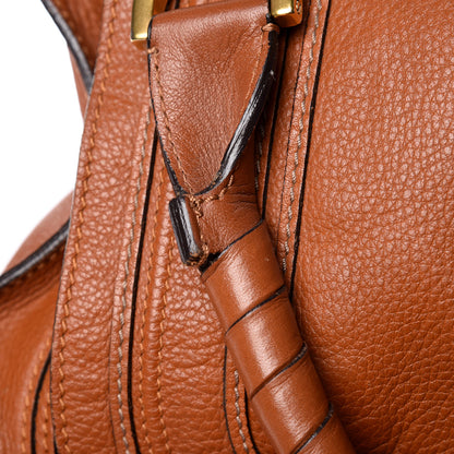 Chloe Calfskin Large Marcie Satchel Tan 21 of 24