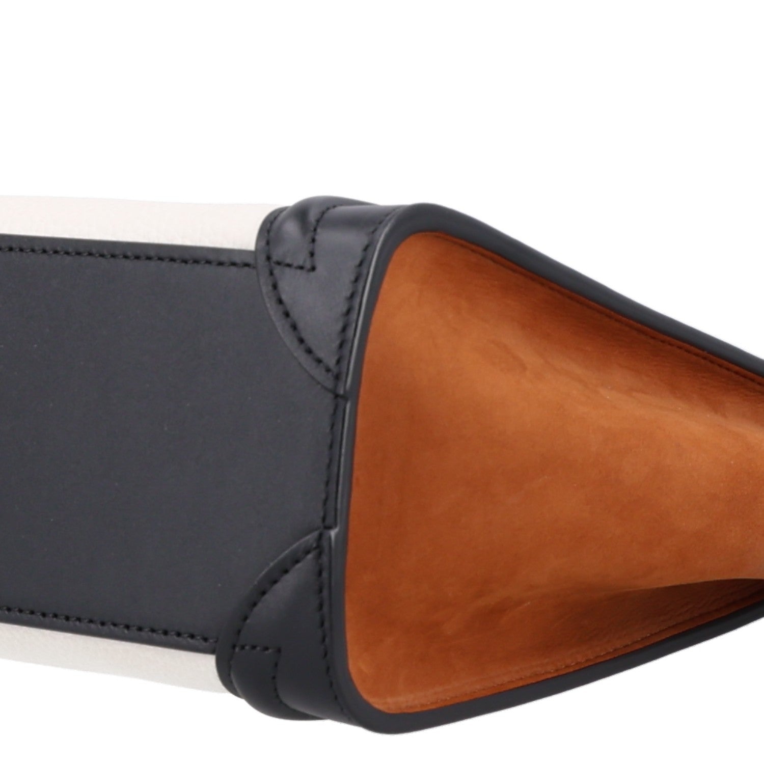 Celine Baby Grained Calfskin Nubuck Nano Tri-Color Luggage Seashell 9 of 9