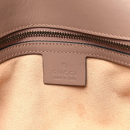 Gucci Calfskin Matelasse Small GG Marmont Shoulder Bag Porcelain Rose 6 of 11