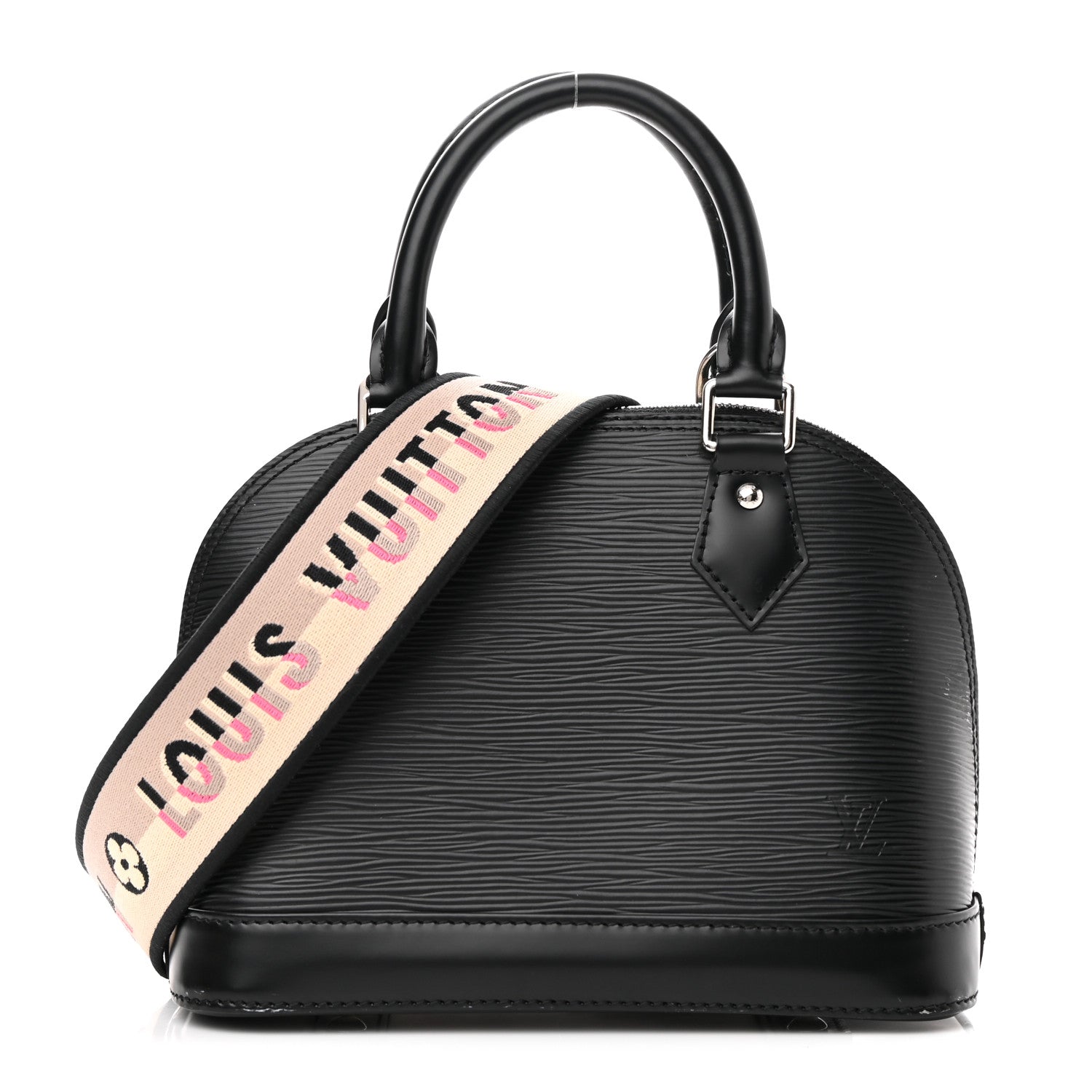 Louis Vuitton Epi Jacquard Alma BB Black 1 of 13