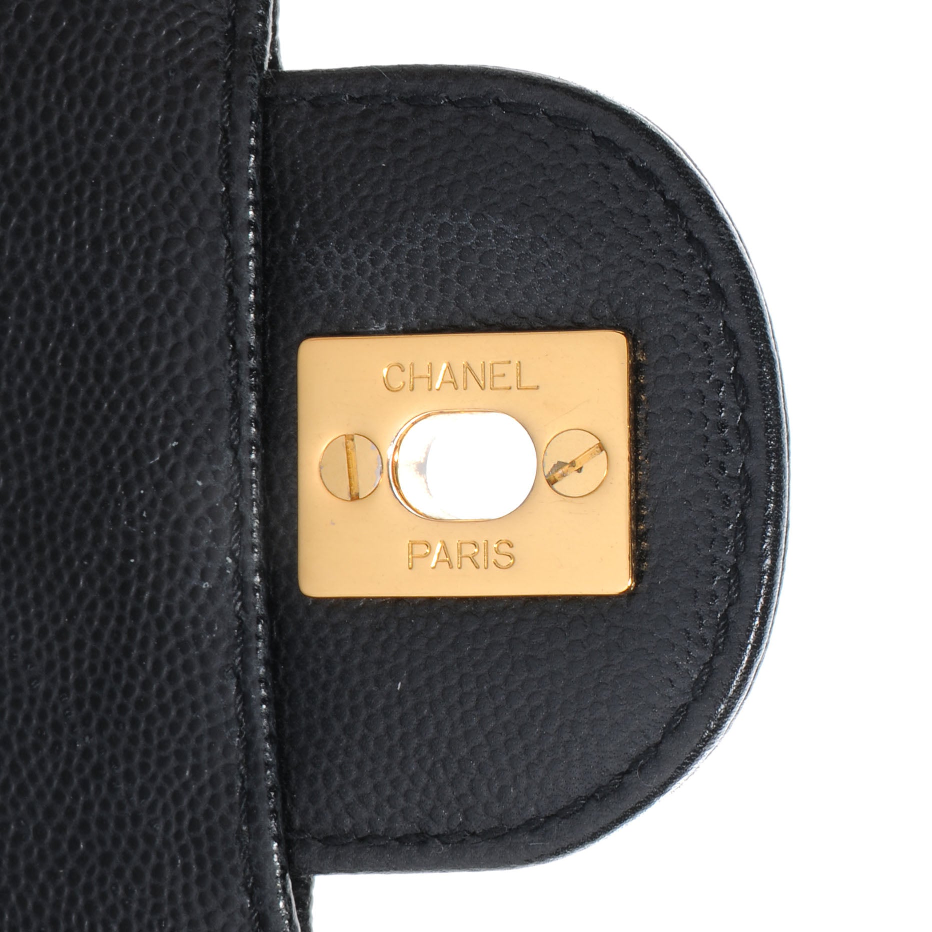 Chanel Caviar Flap Bag Black 9 of 9