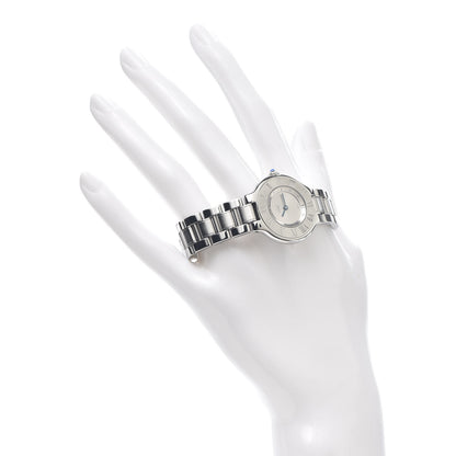 Cartier Stainless Steel 28mm Must De 21 Quartz Watch 2 of 5