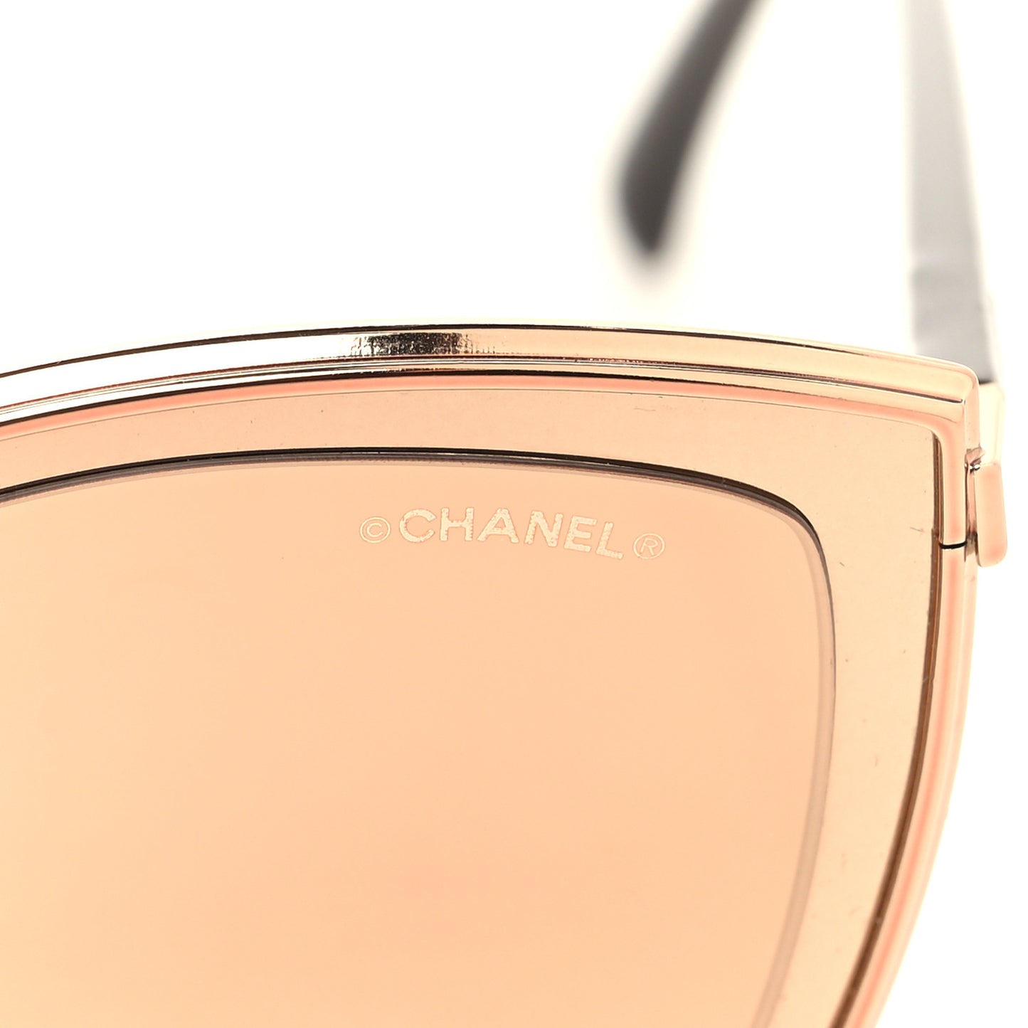 Metal Cat Eye Sunglasses 4222 Light Pink