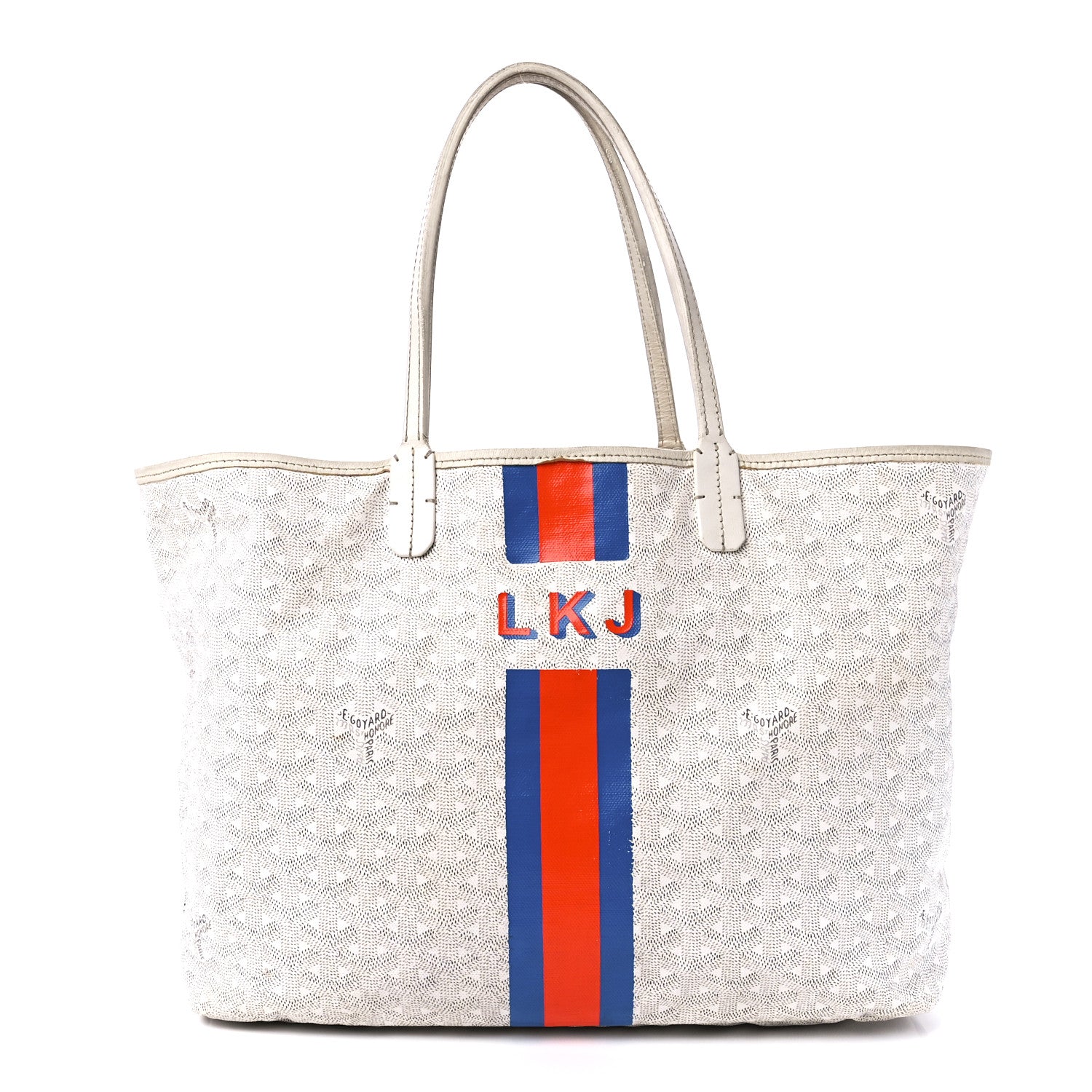 Goyard Goyardine Saint Louis PM White 3 of 12