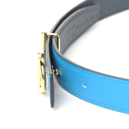 Hermes Swift Epsom 24mm Gamma Belt 80 Bleu Frida Bleu Indigo 6 of 6