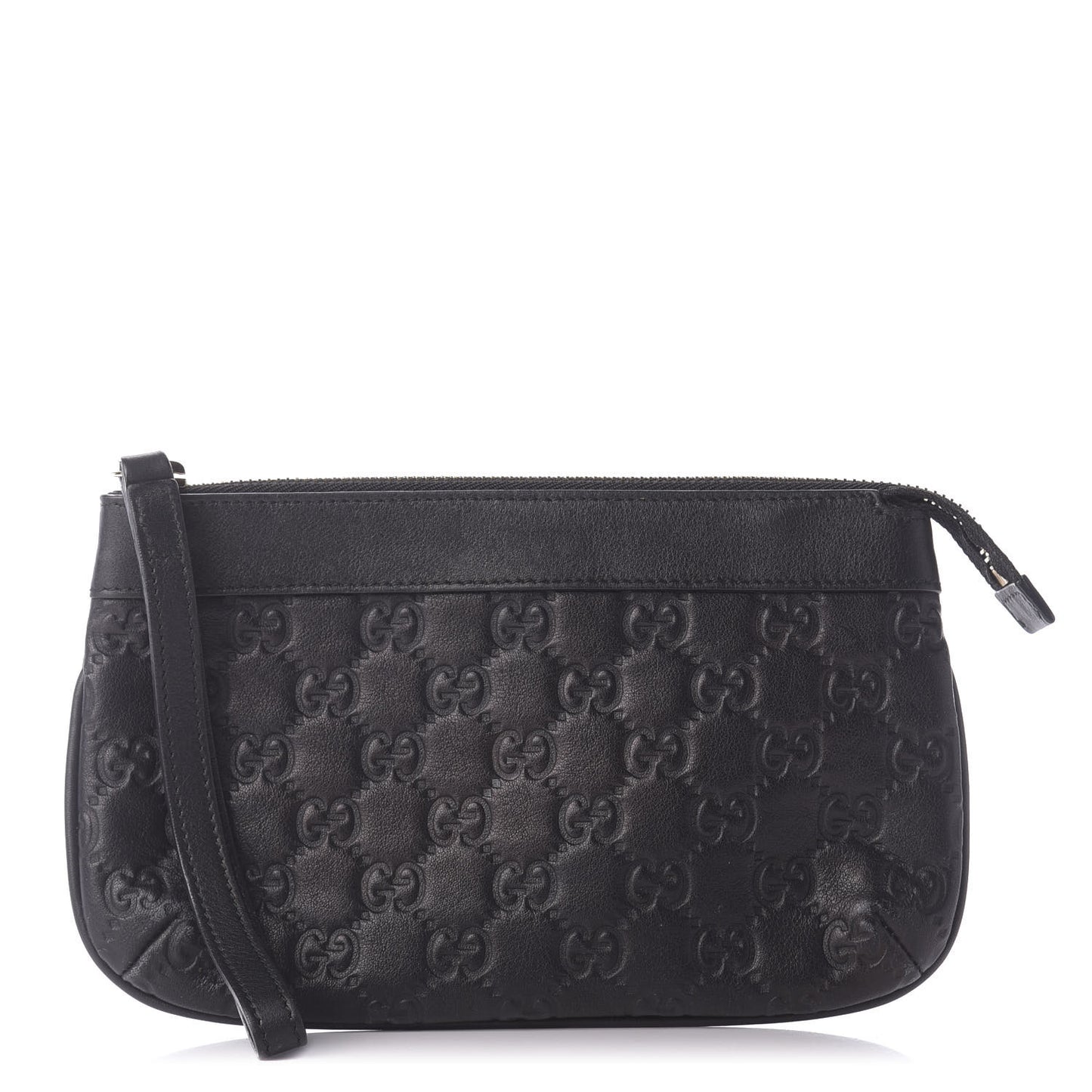 Guccissima Wristlet Black