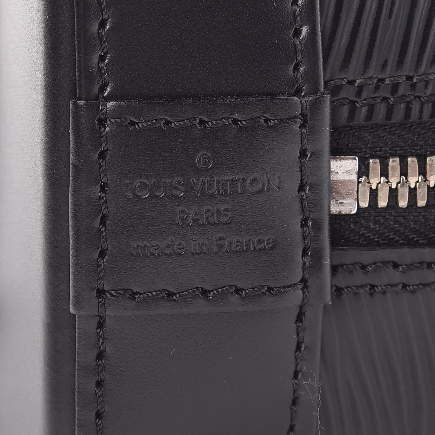 Louis Vuitton Epi Alma BB Black 6 of 7